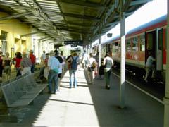 N�rdlingen - Hauptbahnhof.